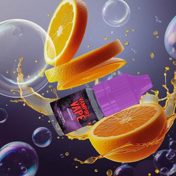 Vampire Vape - E-Liquid - Orange Soda - 10 ml - 12 mg
