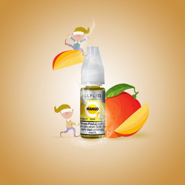 Elf Bar - ElfliQ - E-Liquid - Nikotinsalz - Mango - 10 mg