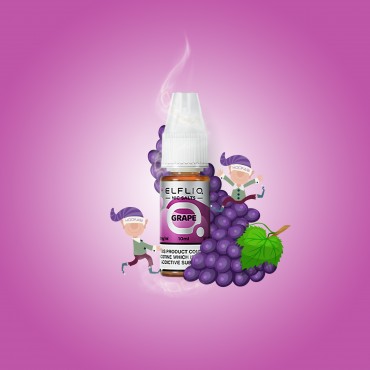 Elf Bar - ElfliQ - E-Liquid - Nikotinsalz - Grape - 20 mg