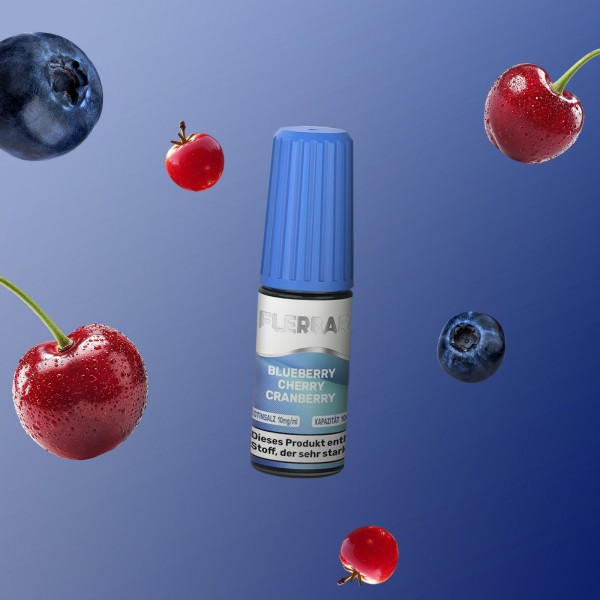 Flerbar - E-Liquid - Nikotinsalz - Blueberry Cherry Cranberry - 10ml - 10 mg