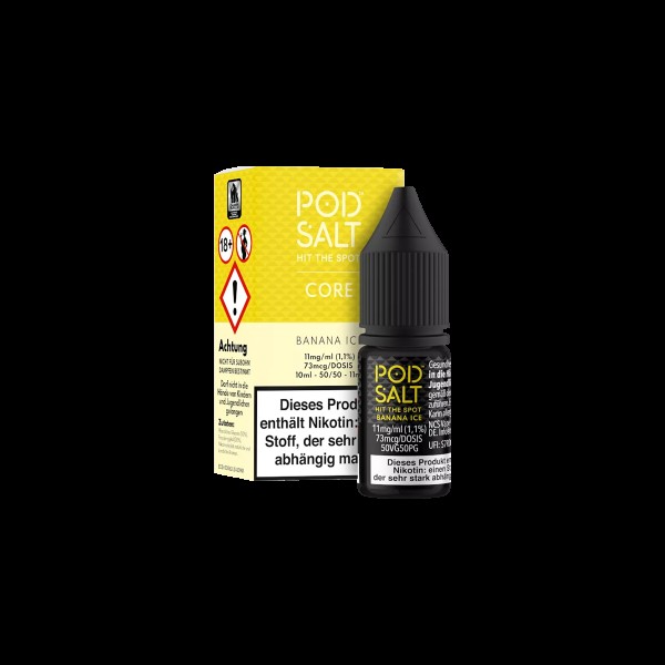 Pod Salt Core - E-Liquid - Nikotinsalz - Banana Ice - 10 ml - 11 mg