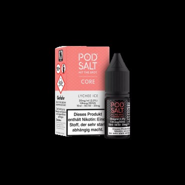 Pod Salt Core - E-Liquid - Nikotinsalz - Lychee Ice - 10 ml - 20 mg Pod Salt Core - E-Liquid - Nikotinsalz - Lychee Ice - 10 ml - 20 mg