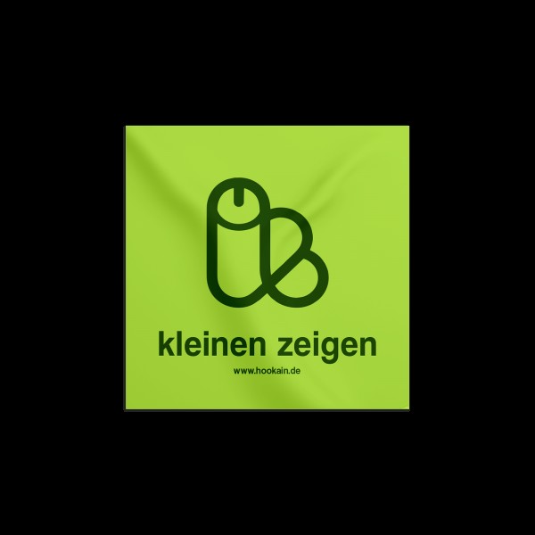 Hookain - Sticker -  Kleinen Zeigen - 7.4 x 7.4 cm