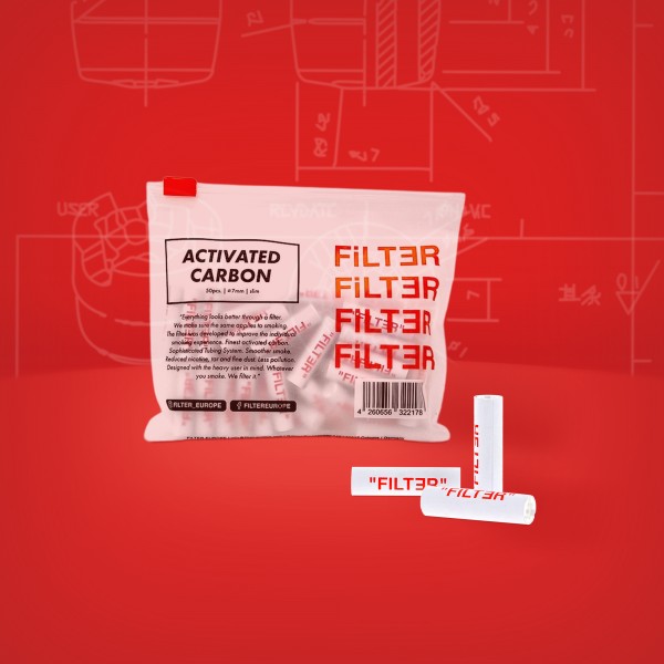 Activated Carbon - FiLTER - Resealable Bag - 50 Stk.