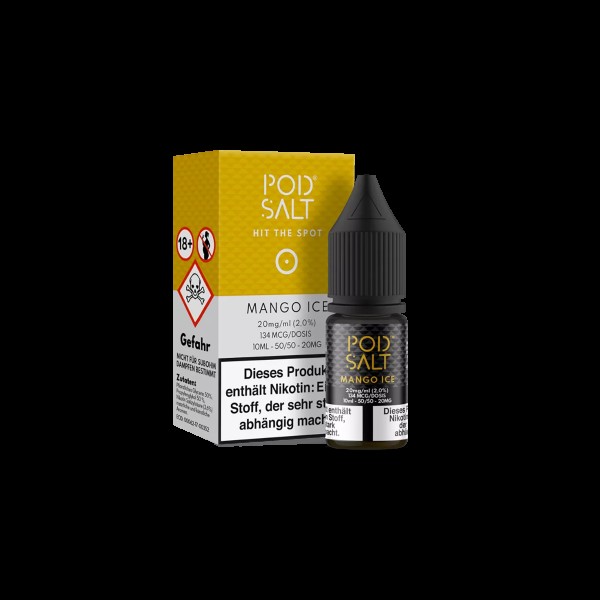 Pod Salt Core - E-Liquid - Nikotinsalz - Mango Ice - 10 ml - 20 mg