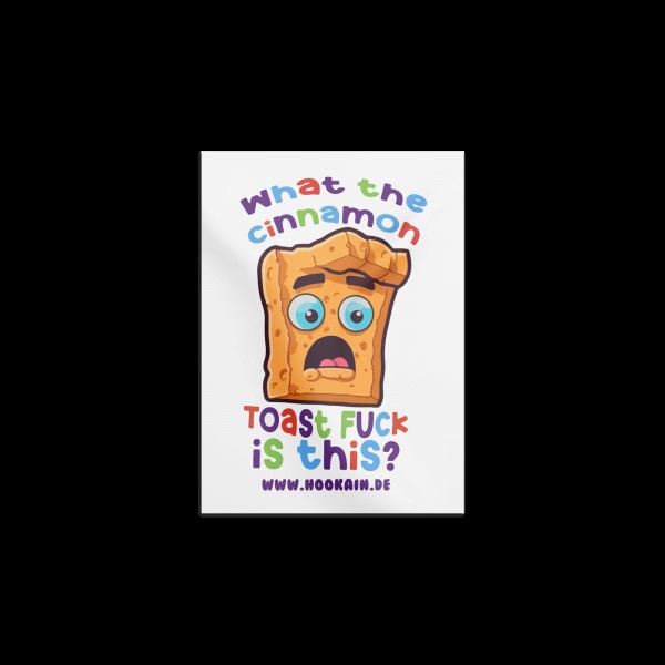 Hookain - Sticker - What the Cinnamon? - 5.2 x 7.4 cm