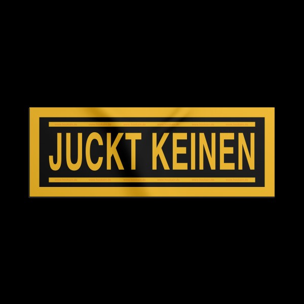 Hookain - Sticker -  Juckt Keinen - 14.8 x 5 cm