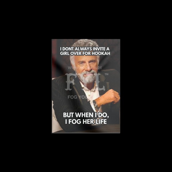 Hookain - Sticker - Fog Her Life! - 5.2 x 7.4 cm